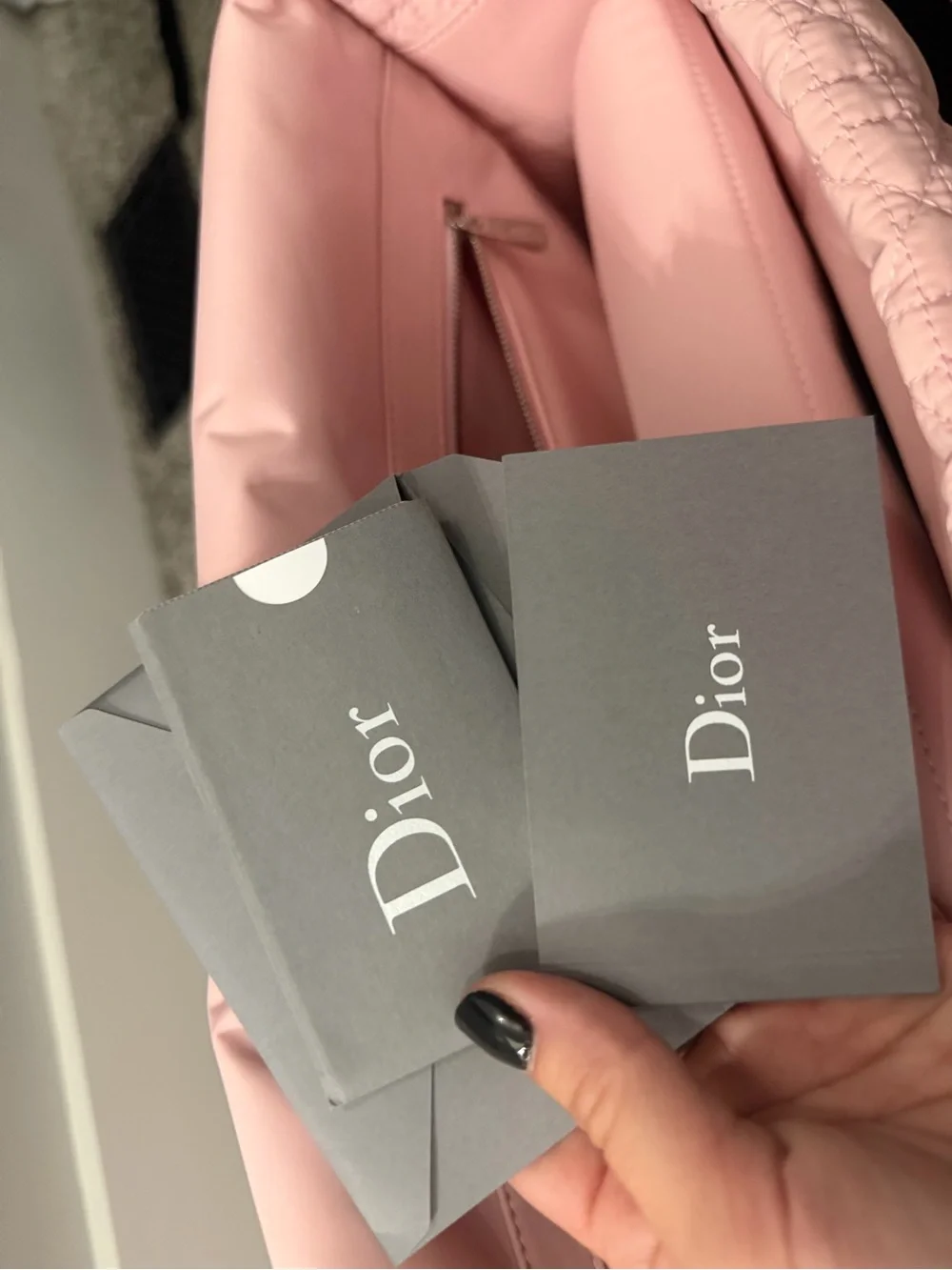 Dior saddle shoulder